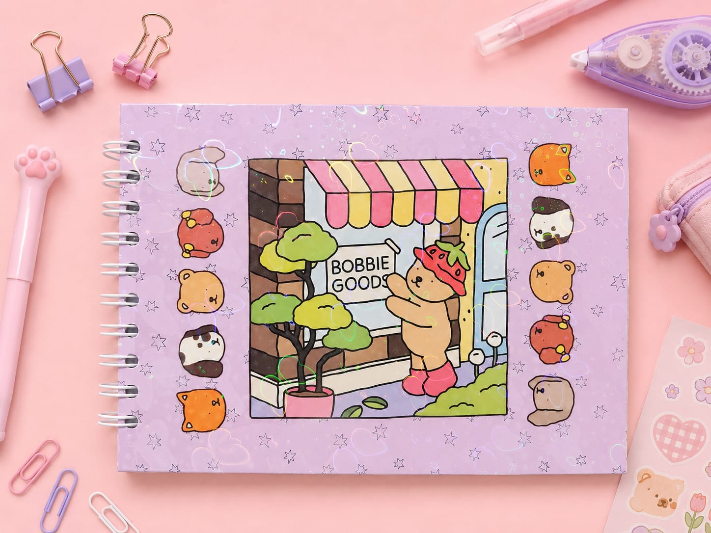 Libro para colorear bobbie goods