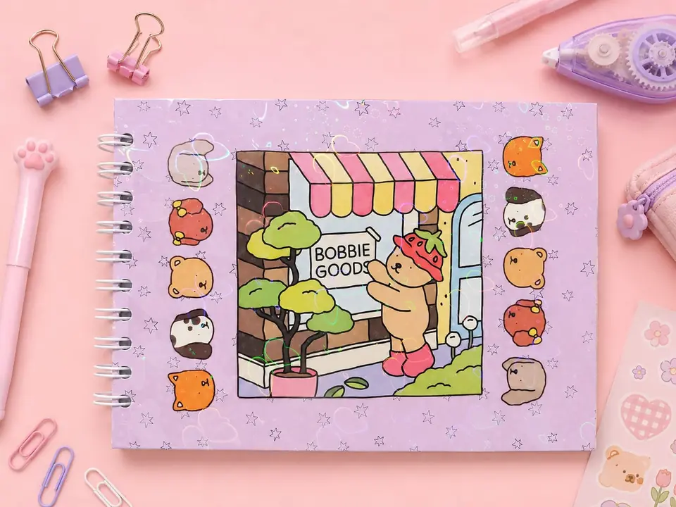 Libro para colorear bobbie goods