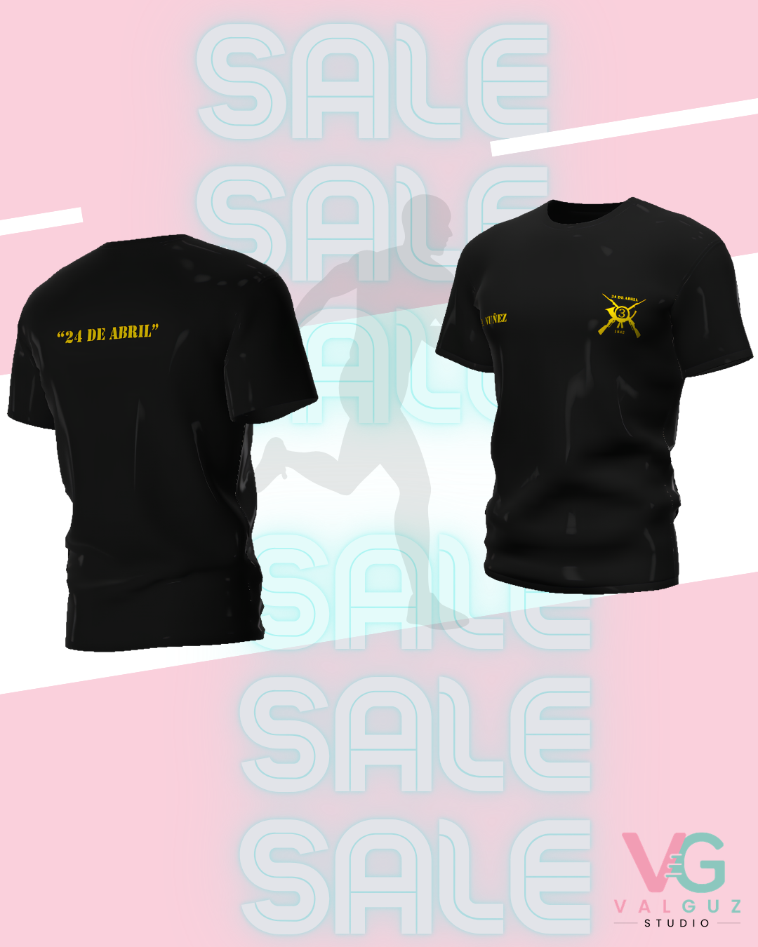 Remera Manga corta 100% Algodón