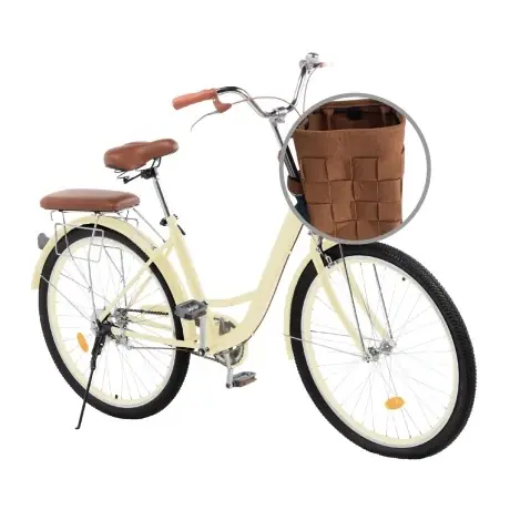 BICICLETA VINTAGE ROD.26 C/CESTA