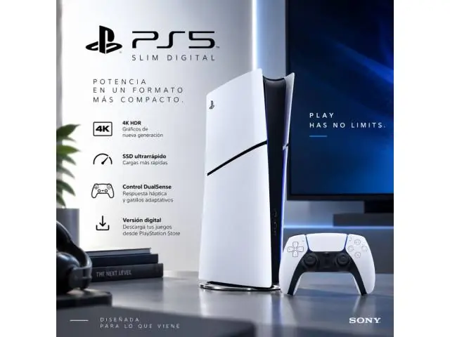 Consola Sony Play Station PS5 Slim 1000050649 825GB