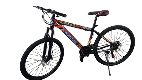 Bicicleta Mtb Rodado 26 Negra y Colores