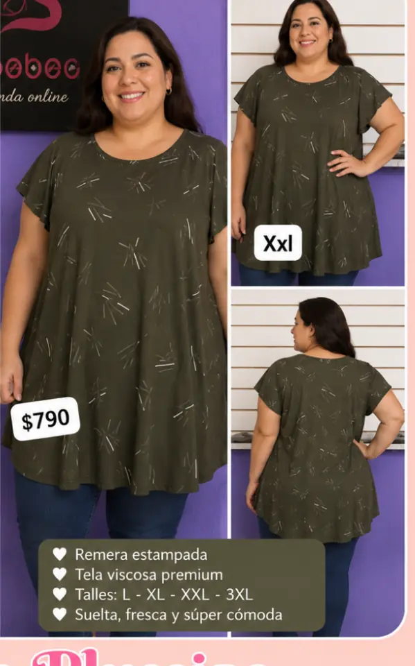 Remera XXL