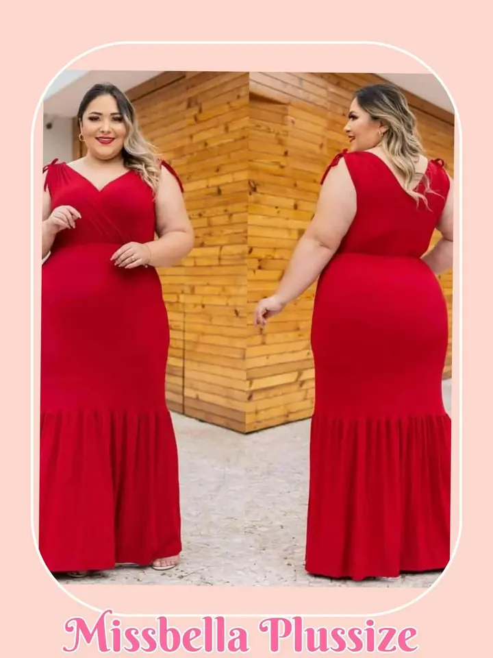 Vestido escote v
