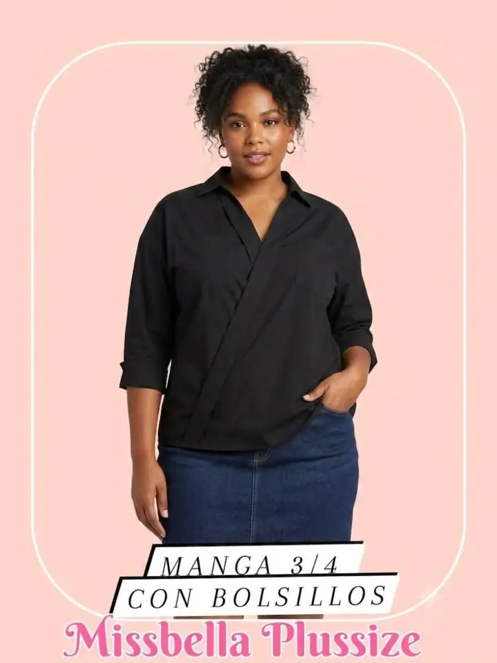 Blusa con bolsillos