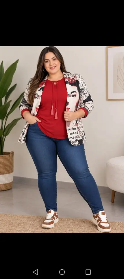 Blazer Frida Kalo