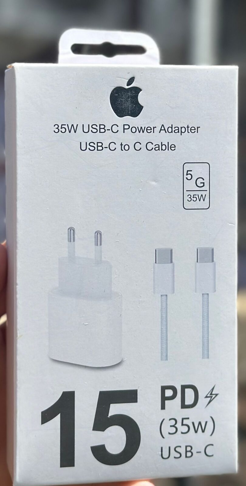 Cargador iPhone 15pro Completo