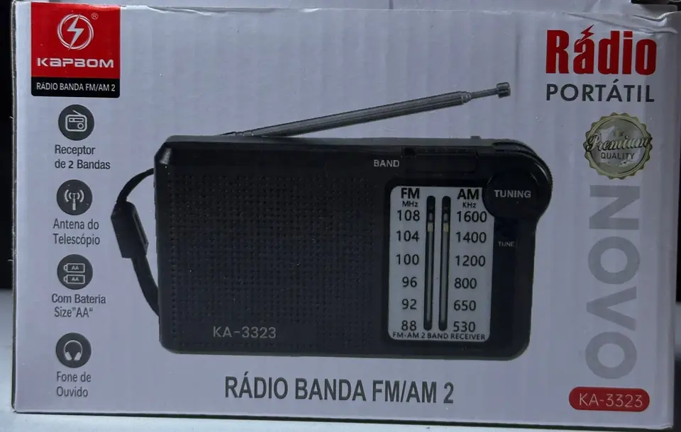 Radio Am-Fm portátil