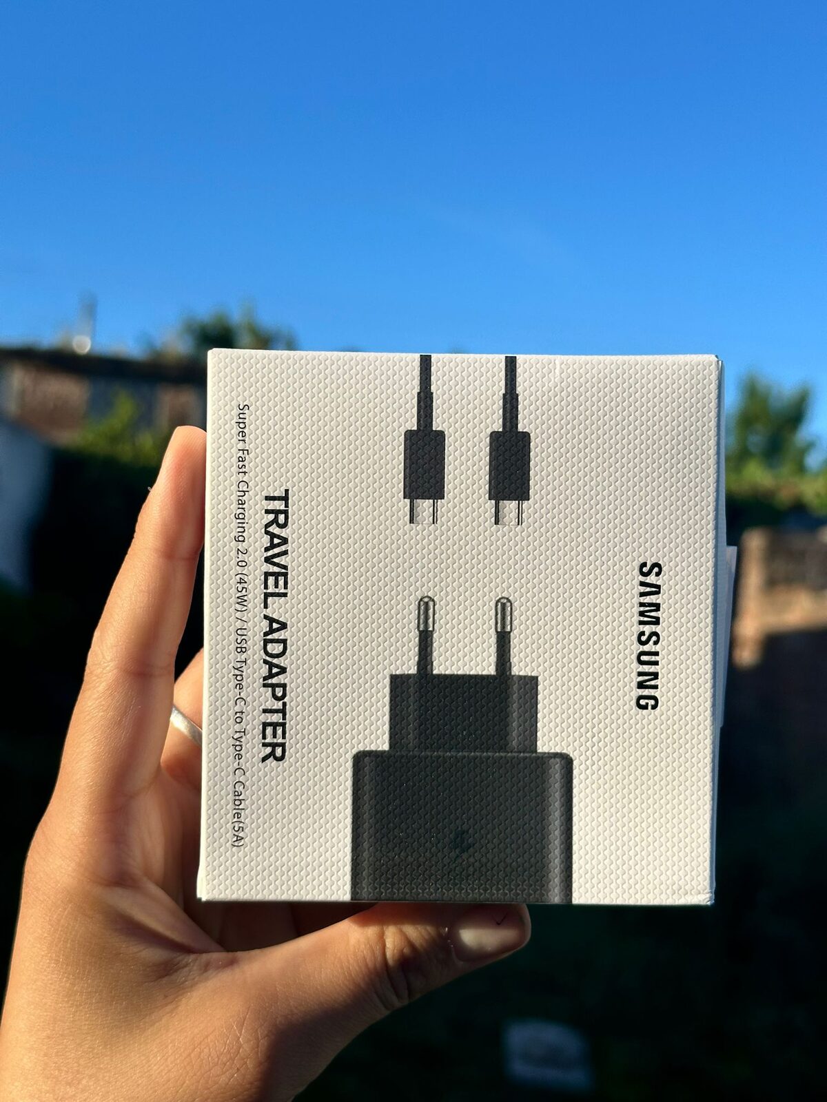 Cargador de Samsung 45w