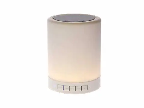 Lampara De Mesa Táctil Led De Colores Con Parlante Bluetooth