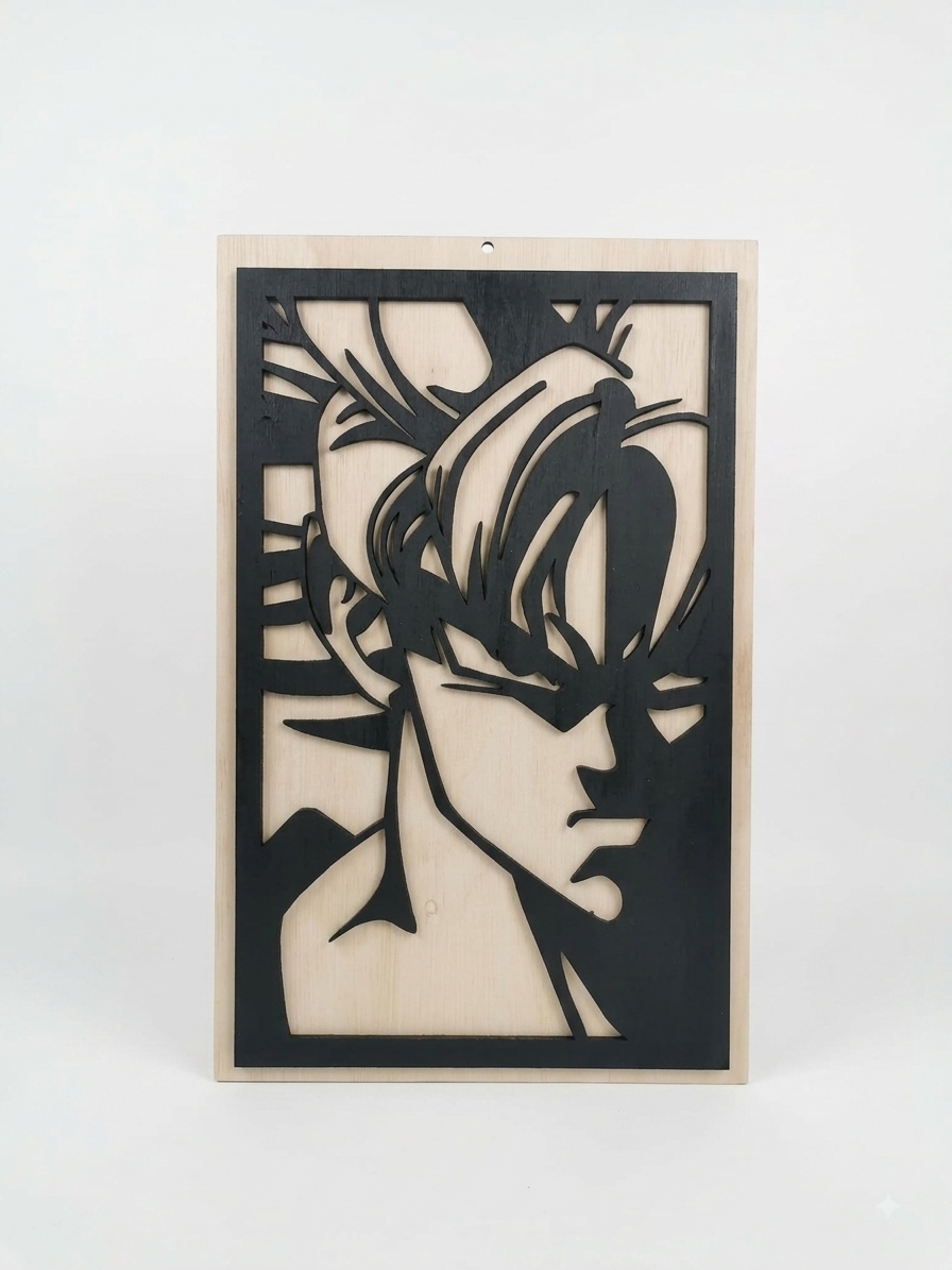 Cuadro rectangular Goku