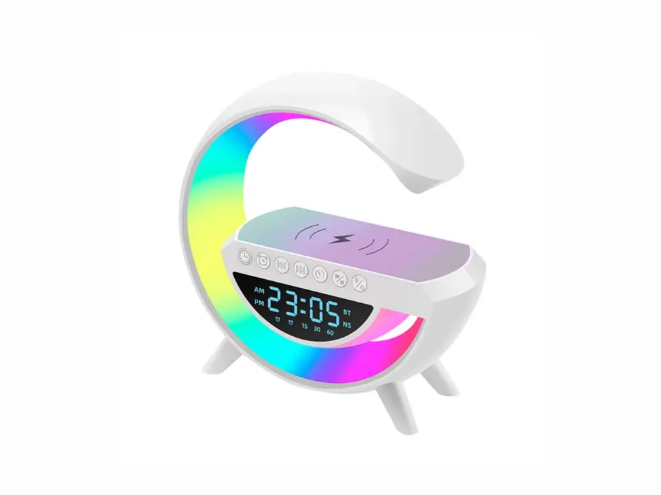 Parlante G Lámpara Veladora con Luz LED RGB