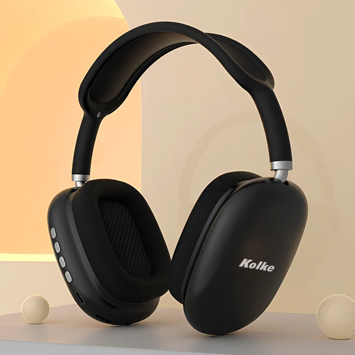 Auriculares Bluetooth KOLKE Surround Alta Fidelidad Inalámbricos Batería Recargable - Negro