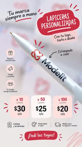 Lapiceras de plástico por mayor