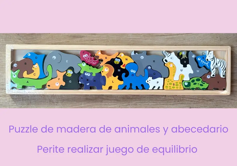 PUZZLE DE MADERA GRANDE ANIMALES