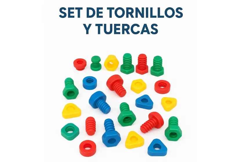 Set de Tornillos y Tuercas