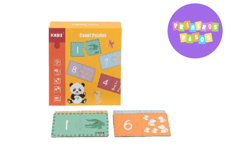 Puzzle aprende números