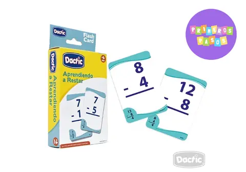 Dactic lámina Aprendiendo a restar