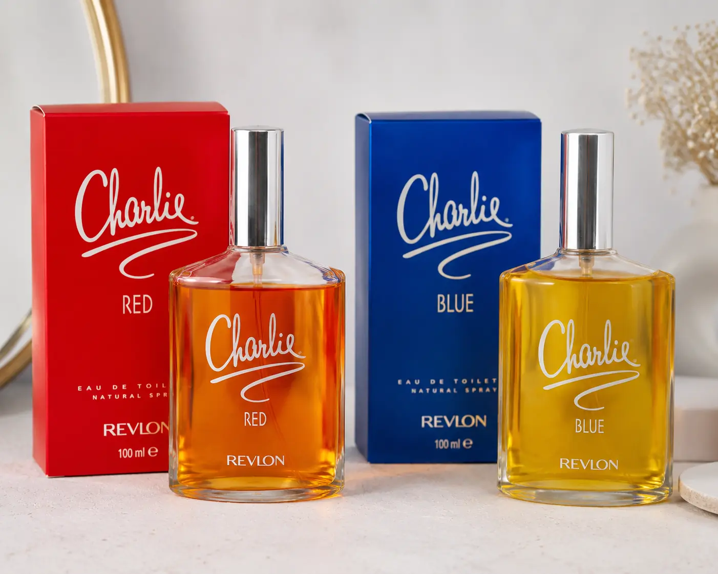 Perfumes Charlie Blue Red Gold White Revlon Original 100ml