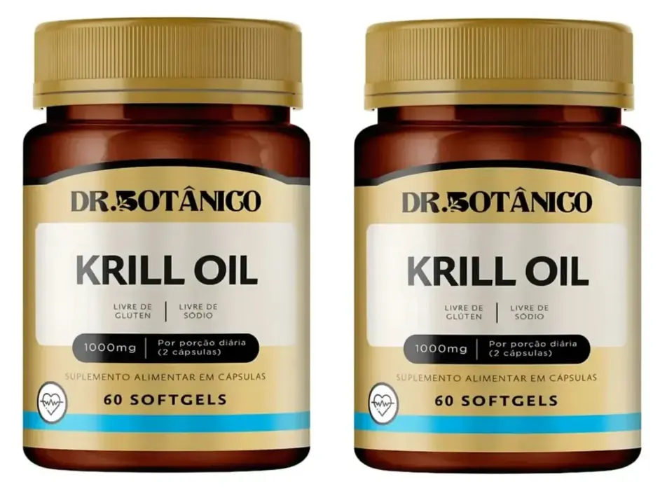 Aceite De Krill Dr Botanico 1000mg Omega 3 60 Softgels