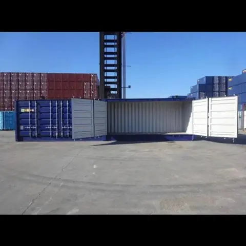 Contenedor de envío abierto 40 pies