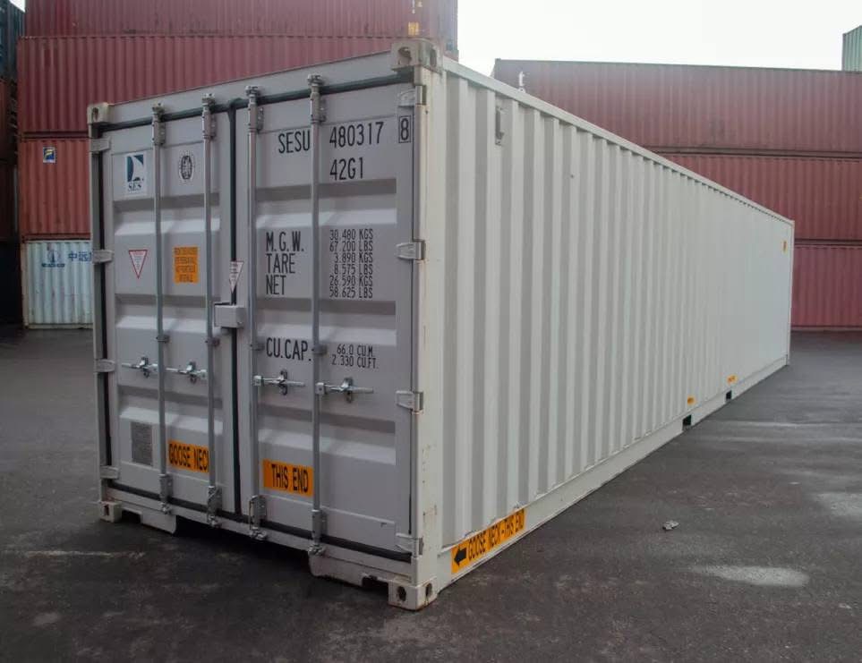Contenedor 45 pies cubo alto