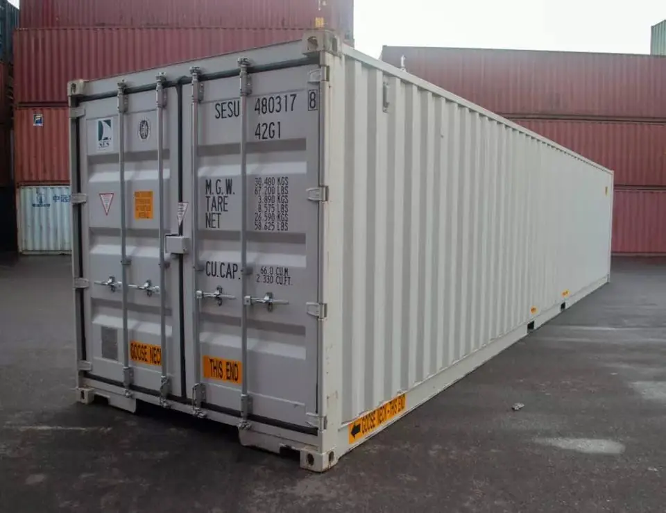 Contenedor 45 pies cubo alto