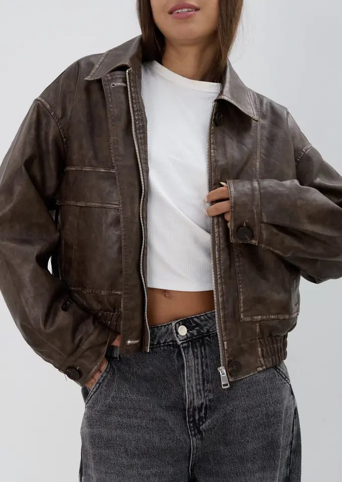 CAMPERA BOMBER CORDERITO