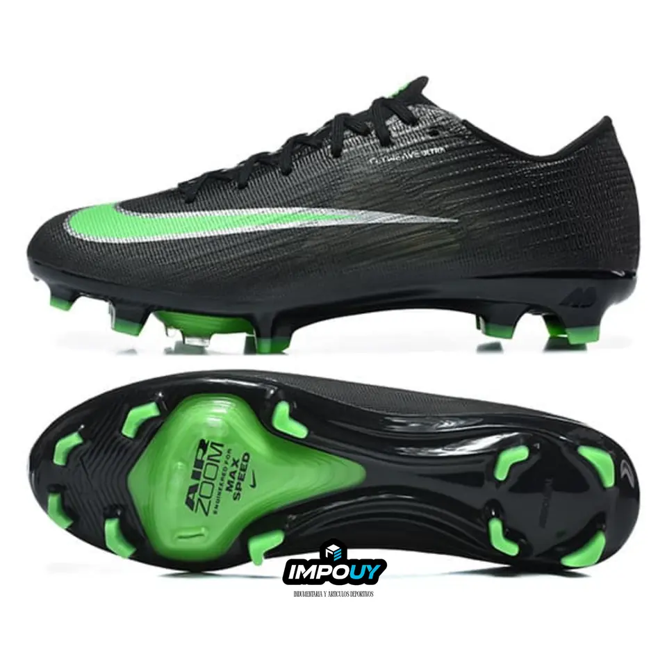 Nike Mercurial Vapor Air Zoom 17 Elite FG Negro Verde