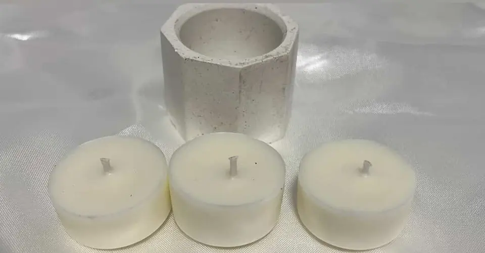 Set x 3 Velas + Portavelas