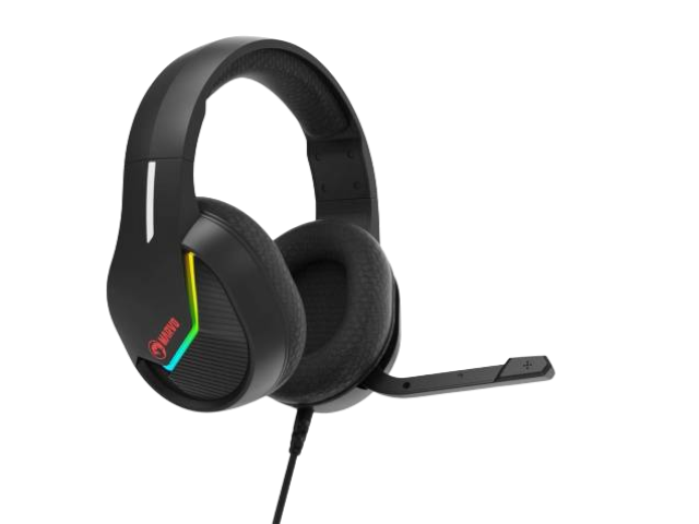 Auricular Gamer USB 2.0 Mic H8618 Tactic 40 Negro Marvo