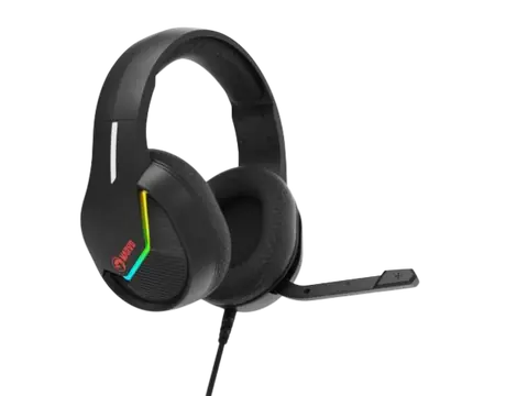 Auricular Gamer USB 2.0 Mic H8618 Tactic 40 Negro Marvo