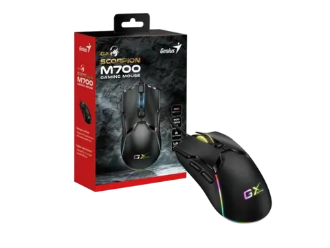 Mouse Gamer Scorpion M700 USB Negro Genius