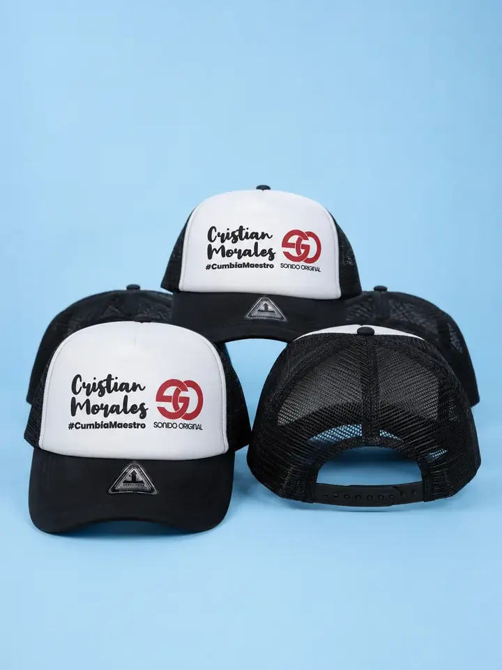Gorro Trucker - Frente Blanco
