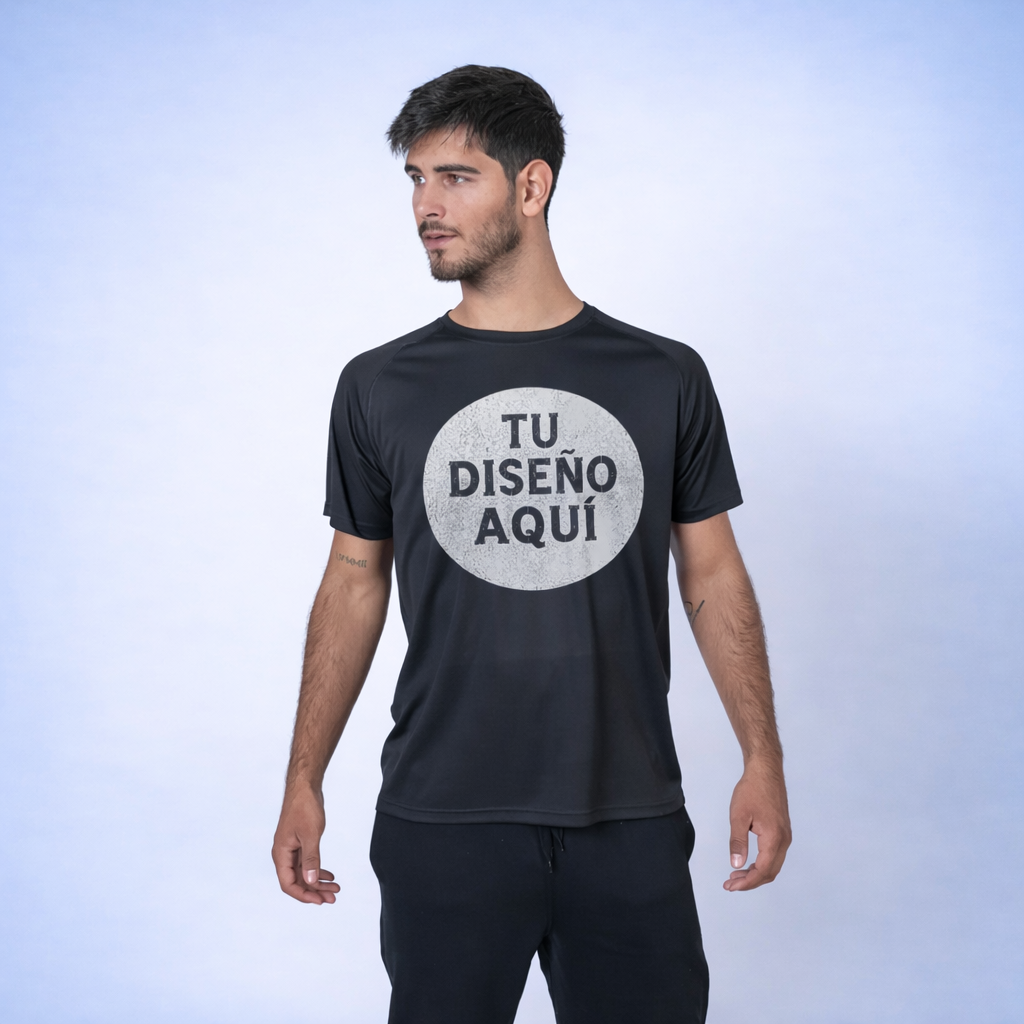 camiseta Dry Texturada - Impresion DTF
