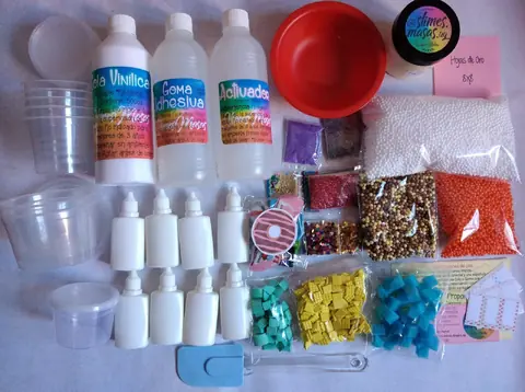 Kit Dorado completo para hacer Slimes