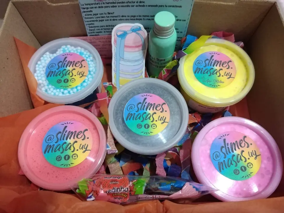 Pack de 5 Slimes