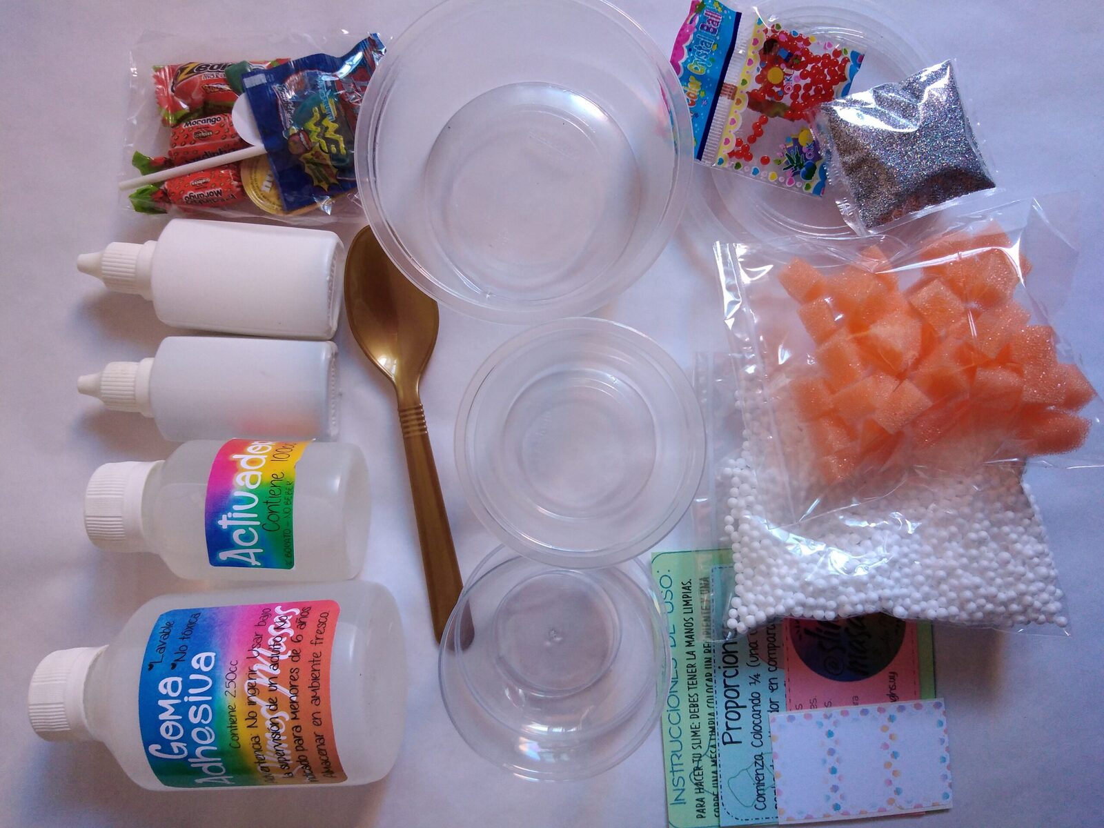 Mini Kit Base Transparente