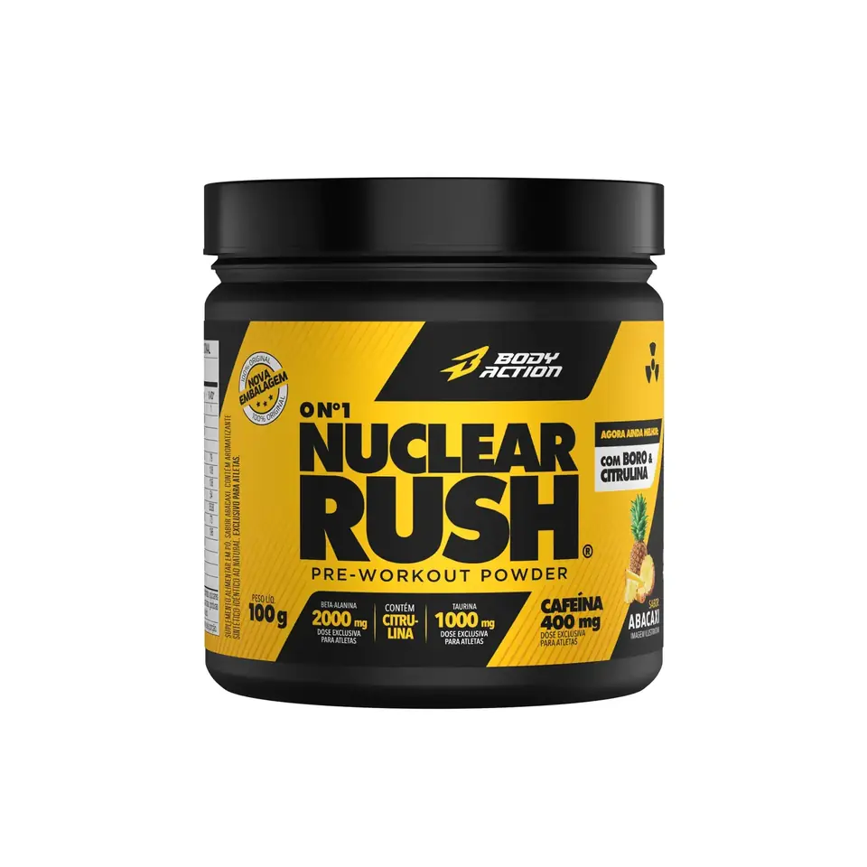 Pre-entrenamiento | Nuclear Rush | 100 g - Bodyaction