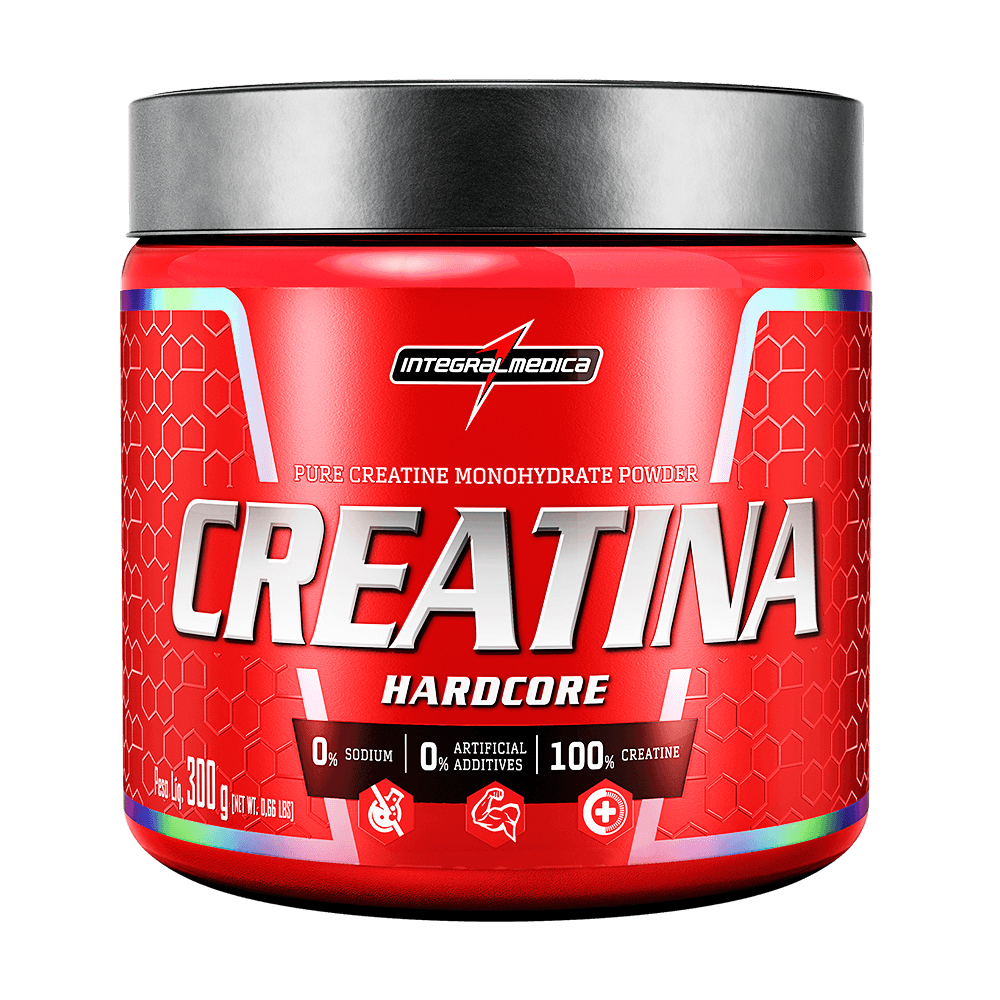 Creatina Monohidratada Hardcore – Integralmedica (100 % pura)