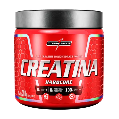 Creatina Monohidratada Hardcore – Integralmedica (100 % pura)