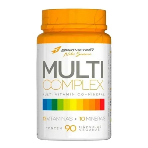 Multicomplex | Vitaminas e Minerais Essenciais | 60 Cápsulas - Bodyaction