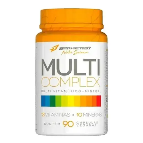 Multicomplex | Vitaminas e Minerais Essenciais | 60 Cápsulas - Bodyaction