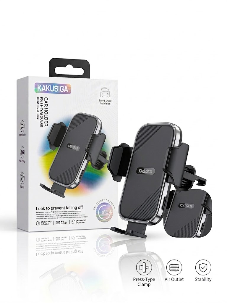 Soporte Celular Auto para Rejilla de Aire Kakusiga (Rotación 360°)