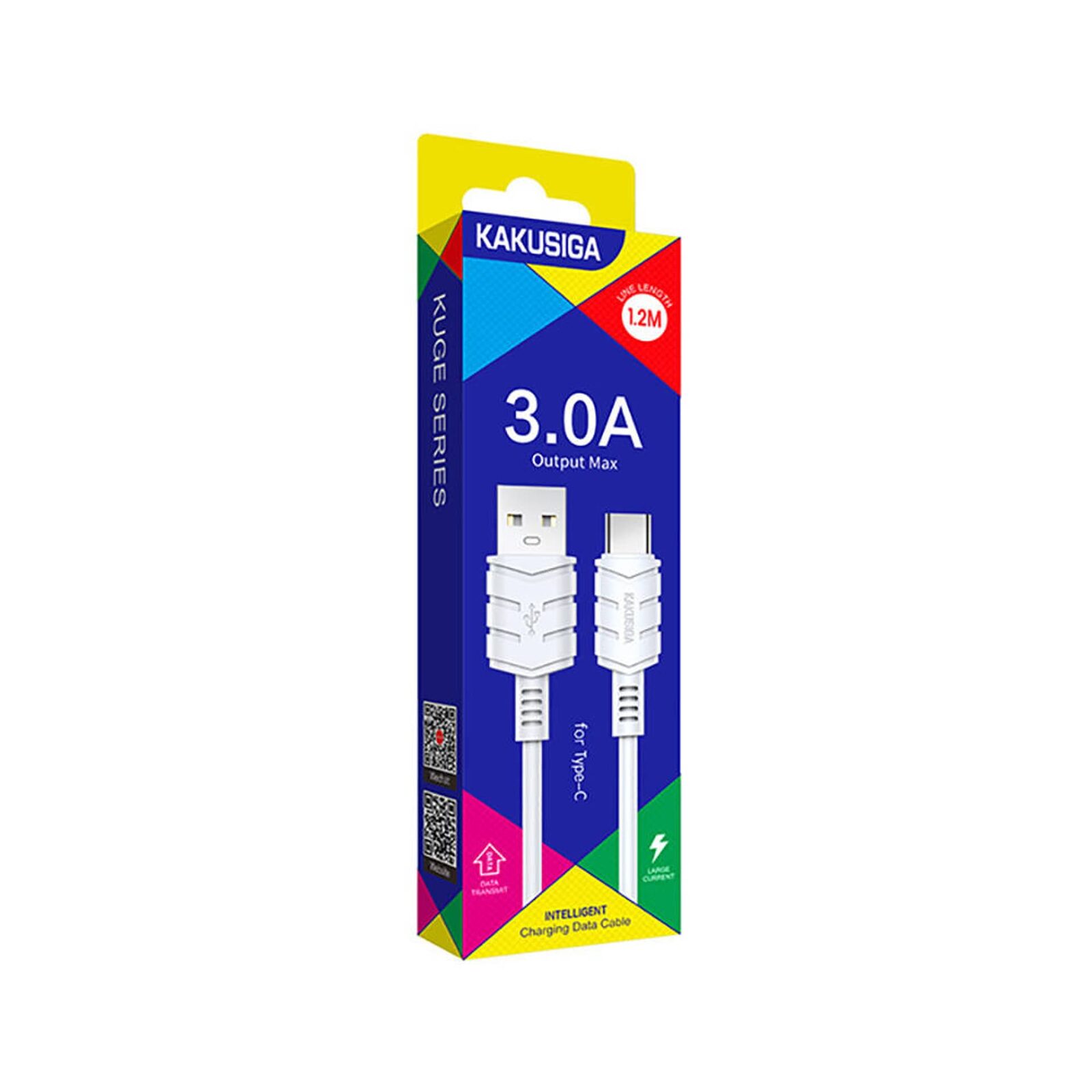Cable 2.4A 1.2m USB to USB type C