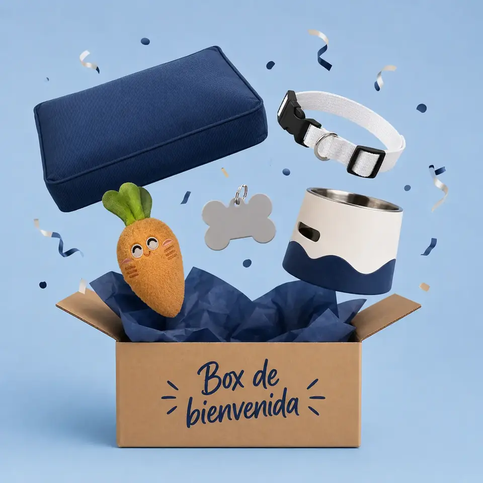 Box de Bienvenida Personalizado para Mascotas