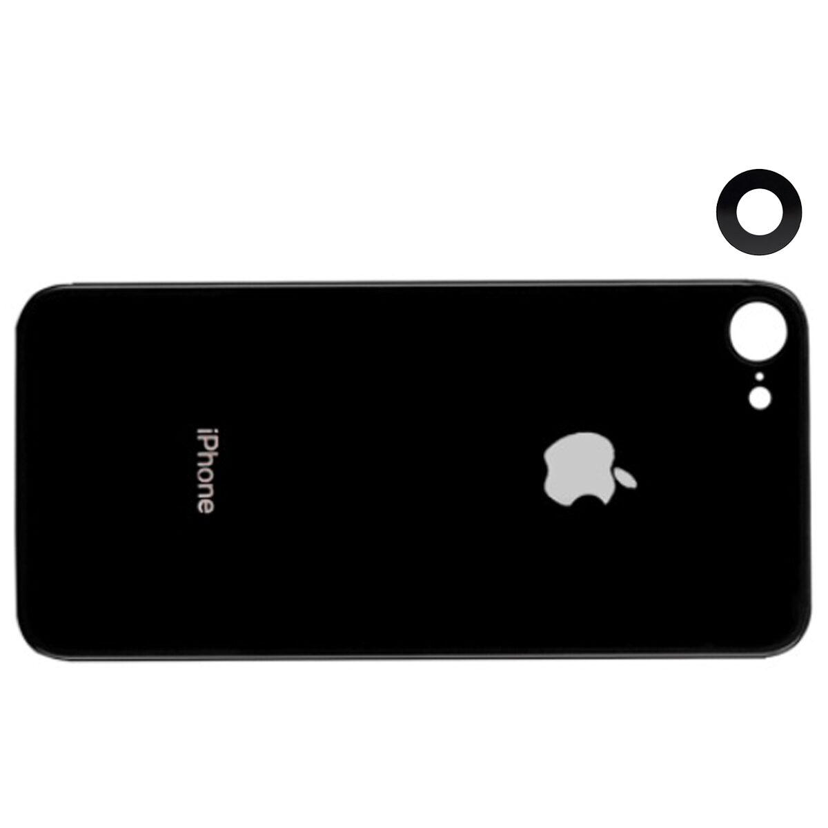TAPA TRASERA IPHONE 8G NEGRO