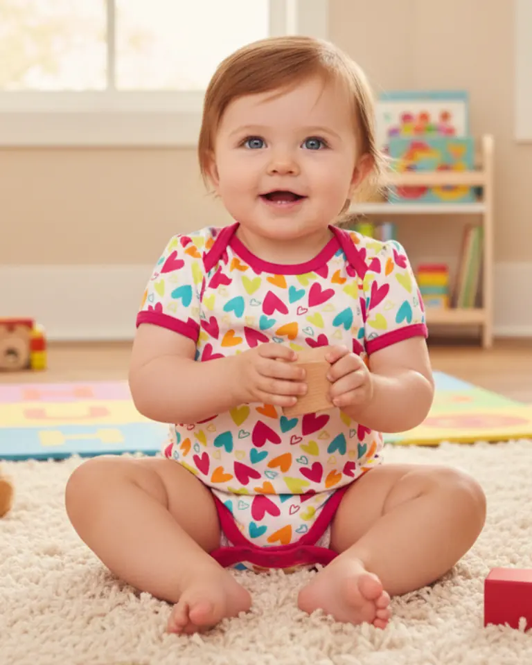 Bodys Manga corta - Talles 3/6 - 6/9 - 9/12M