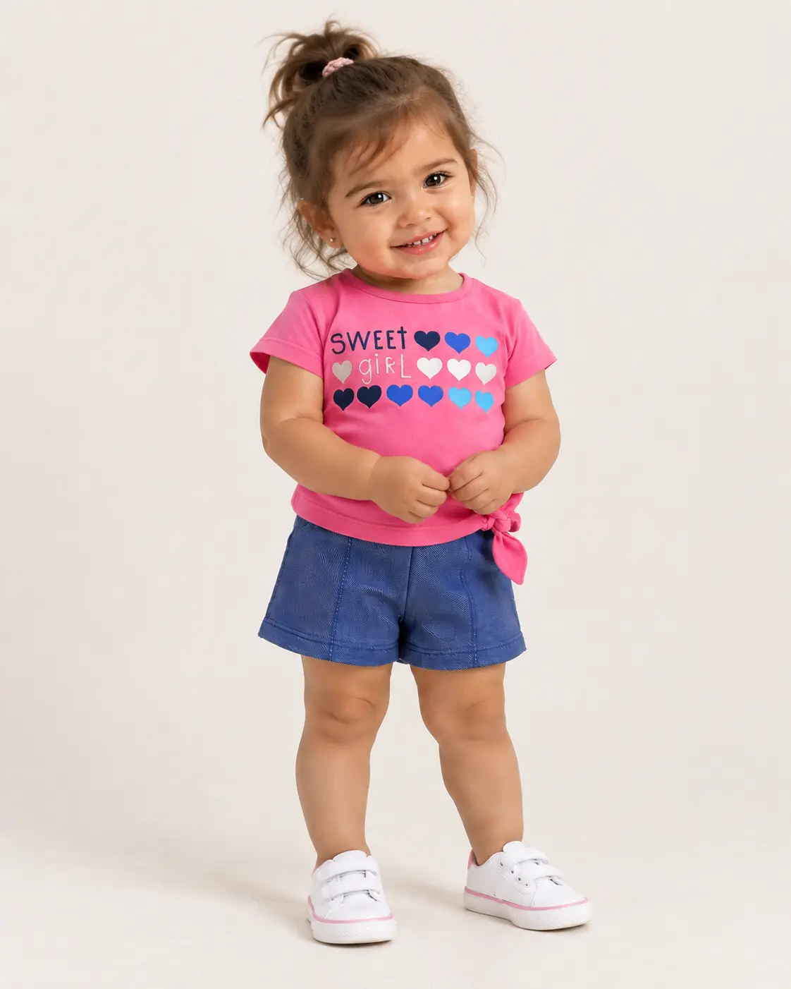 Conjunto Algodón Sweet Girl - Talle 2A.