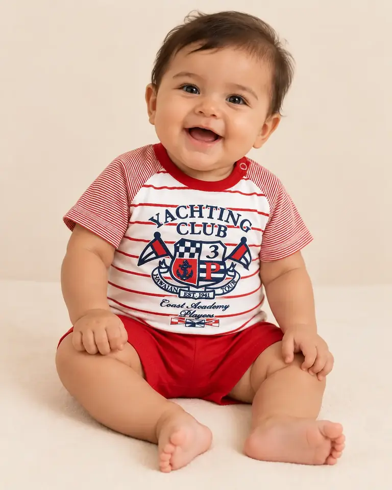 Conjunto algodón Pilim - Talle 6M